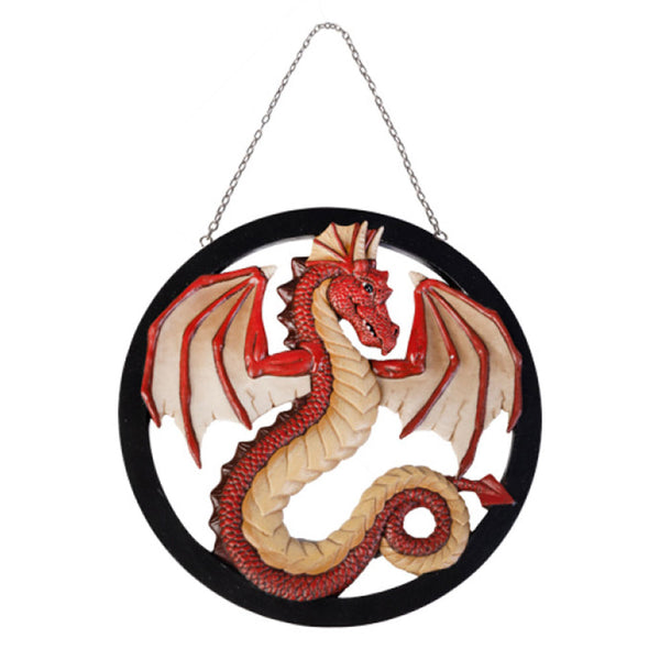 Red Dragon Wall Decor