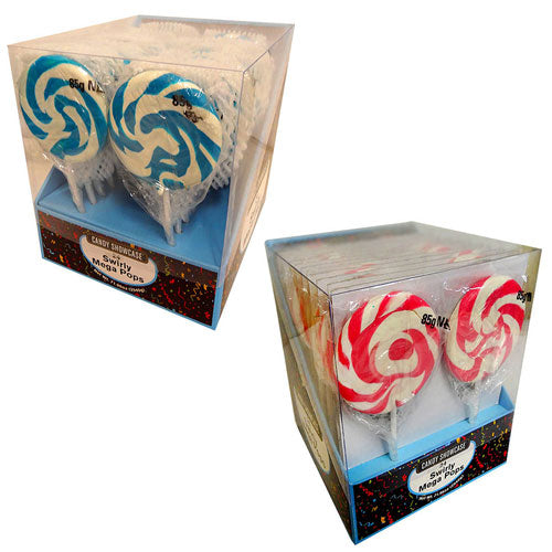 Candy Showcase Mega Swirl Lollipops