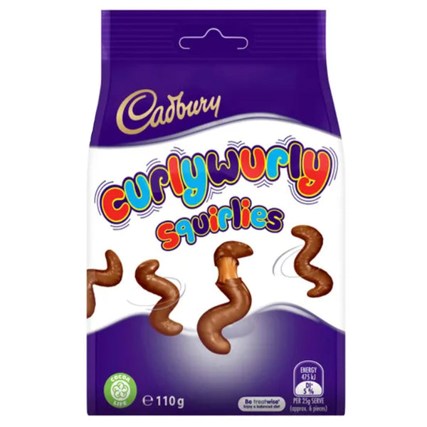 Cadbury Curly Wurly Squirlies 110g