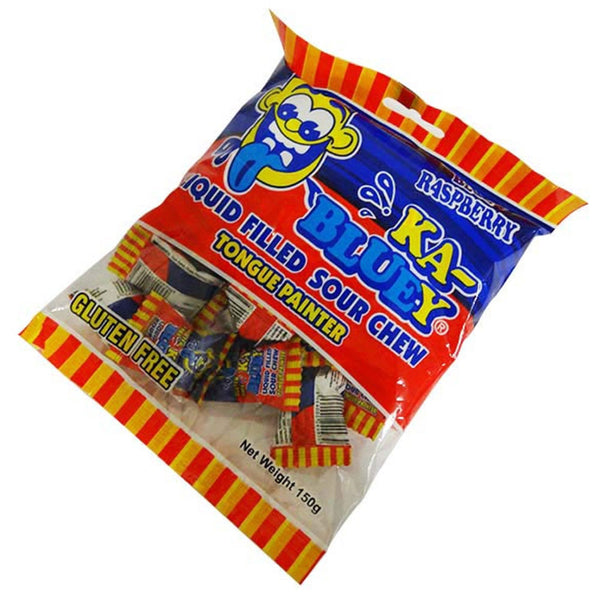 Ka-Bluey Liquid Filled Sour Chews Hang Sell (12x150g)