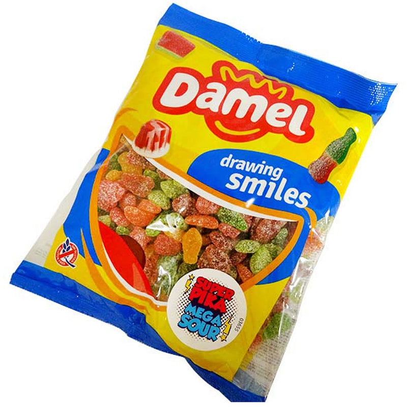  Damel Mega Saure Bonbons