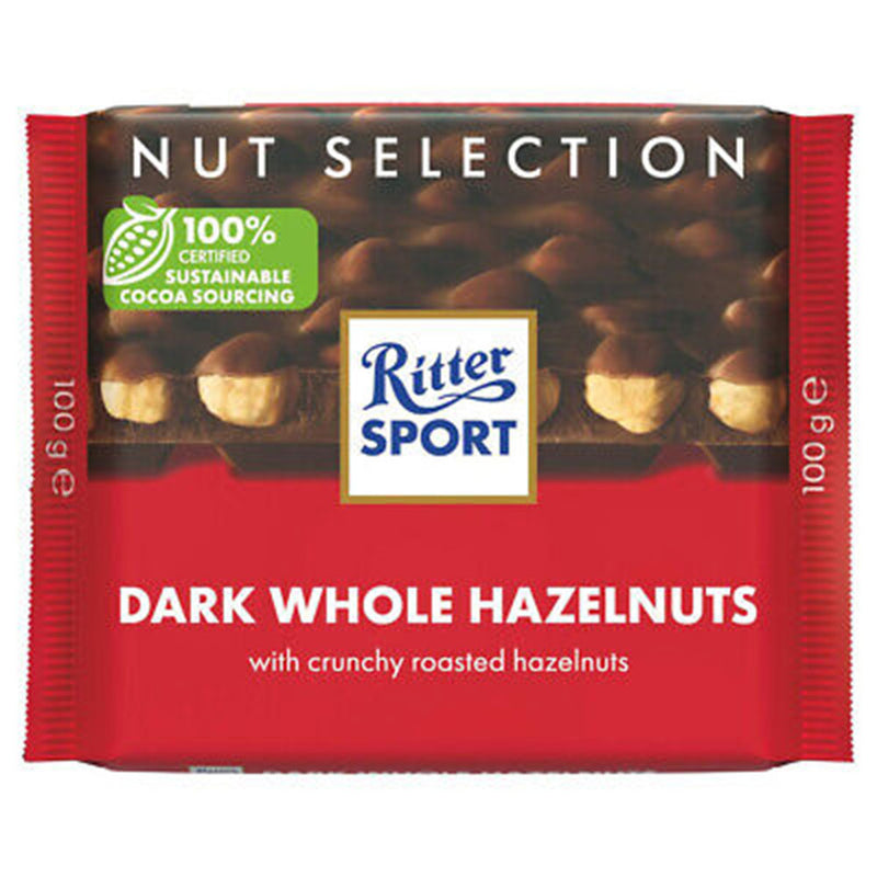 Barre di nocciole integrali di Ritter Spor (10x100G)