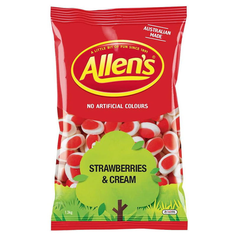 Fraises et crème Allens