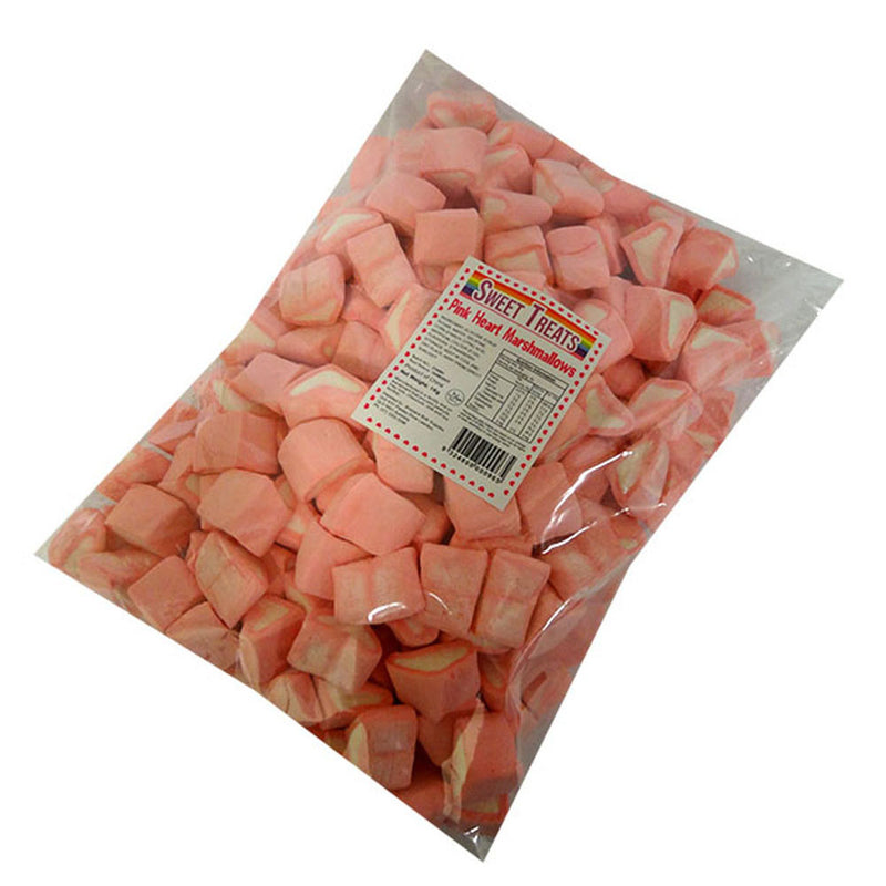 Sweet Treats Heartform M. Mallows 750g