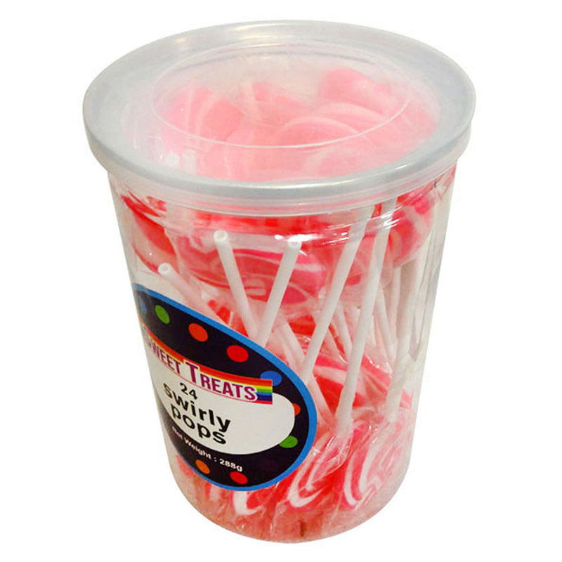 Sweet Treats Small Swirly Pops 4 cm (24x12g)