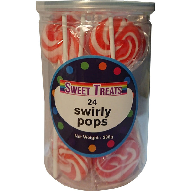 Sweet Treats Small Swirly Pops 4 cm (24x12g)