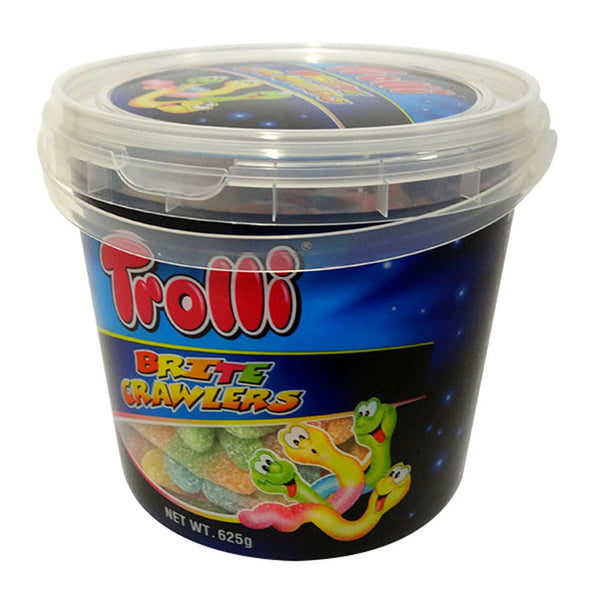 Trolli Brite Crawler Bucket 625g (Tub)