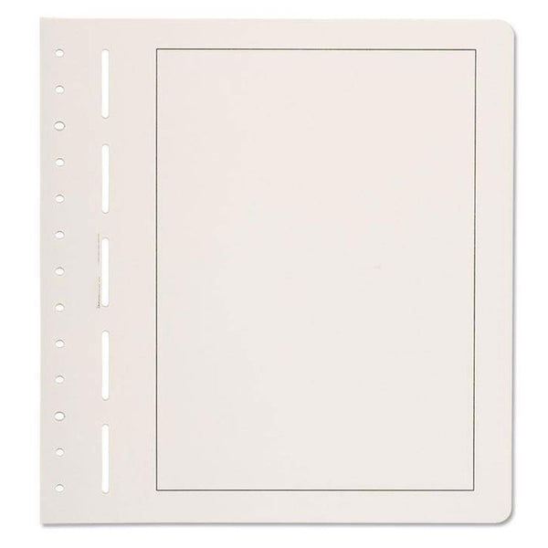 Lighthouse Ring Binder Sheets with Black Border 50pk (White)