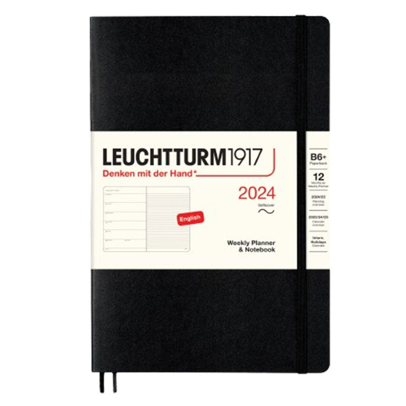 2024 B6 + planificateur hebdomadaire et cahier (livre de poche)