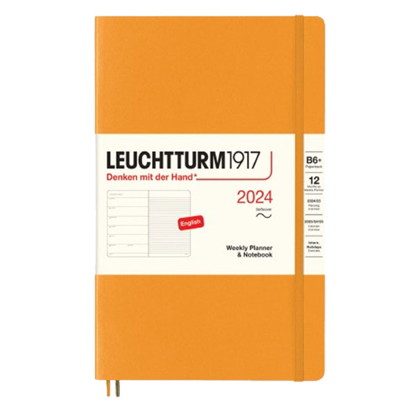 2024 B6 + planificateur hebdomadaire et cahier (livre de poche)