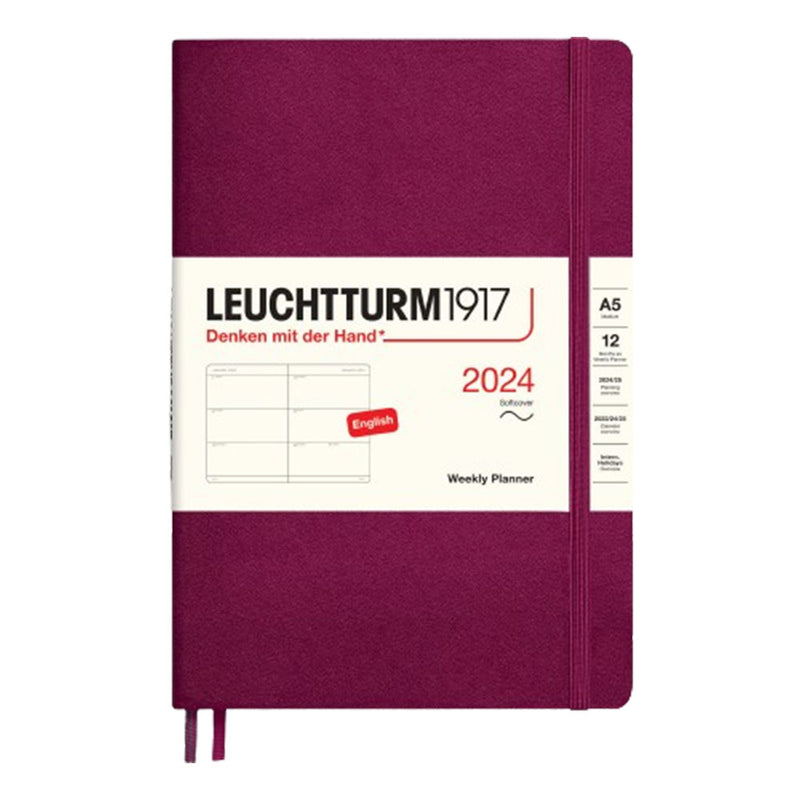 Leuchtturm 2024 A5 Week Planner (Softcover)