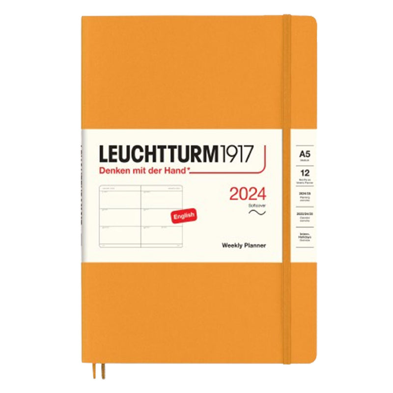 Pianificatore della settimana A5 LeuchTurm 2024 (Softcover)