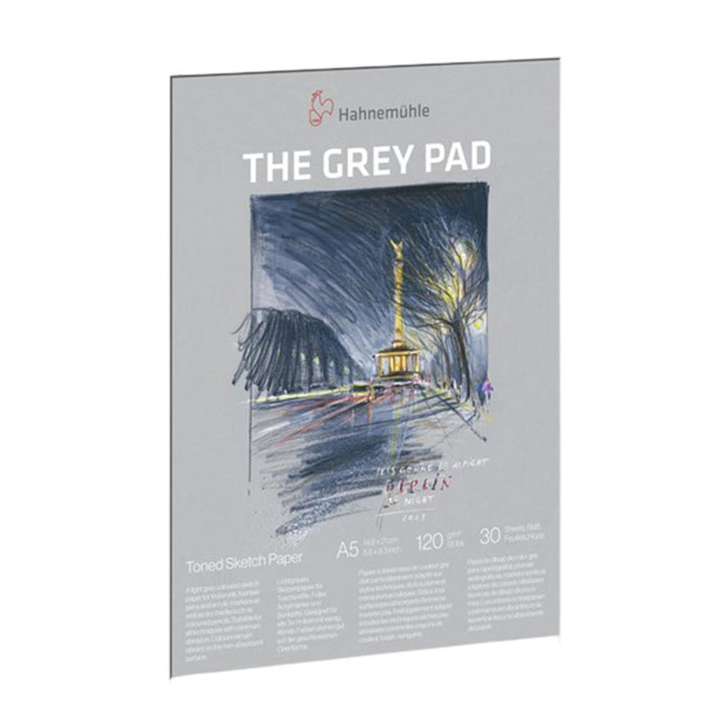 Hahnemuehle gris ton tons sketchpad 130gsm