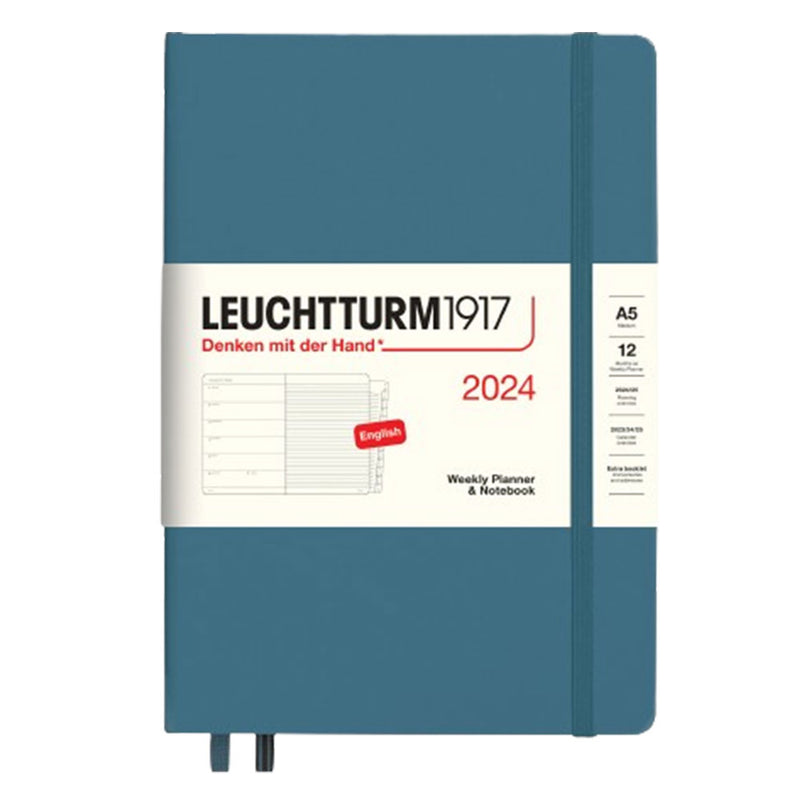 2024 A5 Week Planner & Notebook con opuscolo