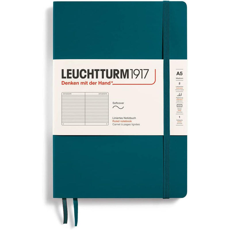 Leuchtturm Softcover Ruled Notebook A5