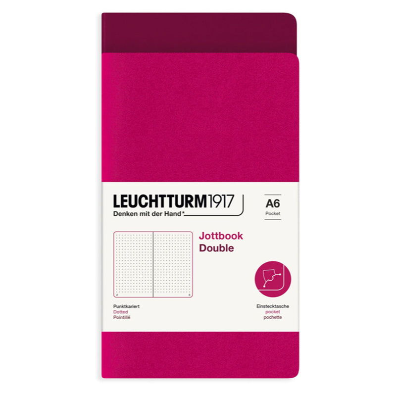 Leuchtturm Twin Pack Jottbook Dotted A6