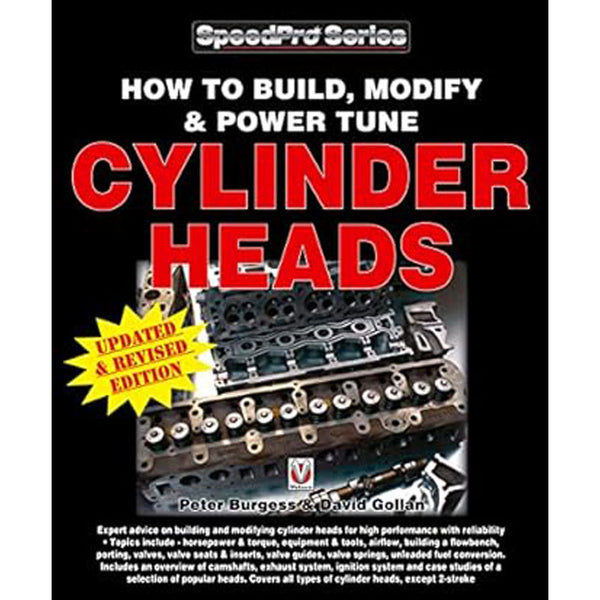 How to Build Modify and Power Tune Cylinder Heads Book