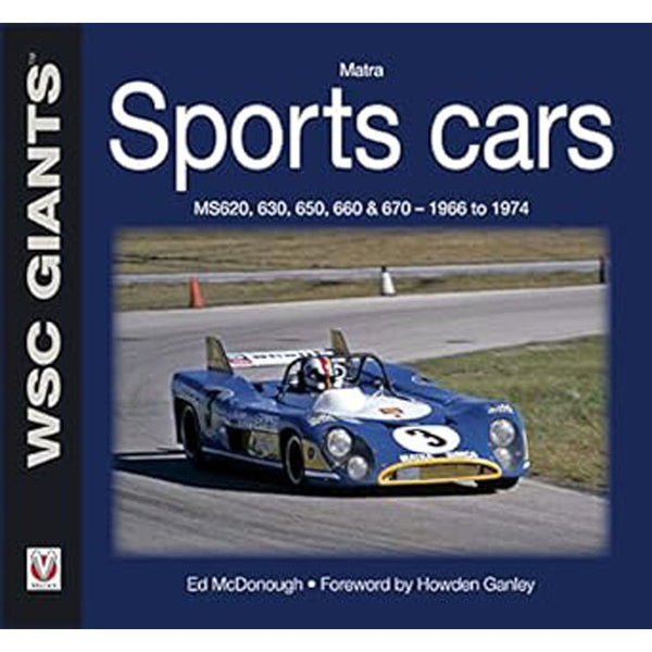 Matra Sports Cars Book by Ed McDonough