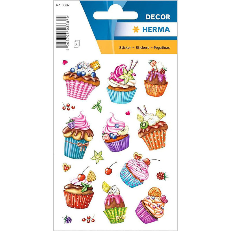 Herma Decor Shear Cuts Glittery Sticker