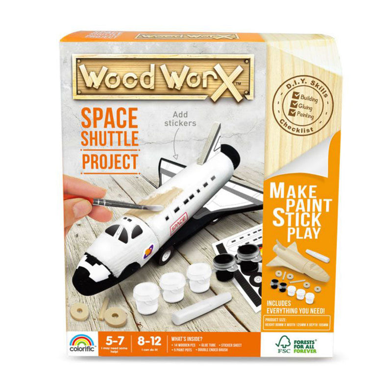  Wood Worx Modell-Lackierset