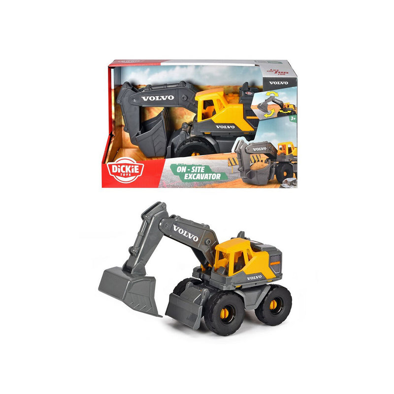 Dickie Toys Volvo On-Site Trucks 26cm