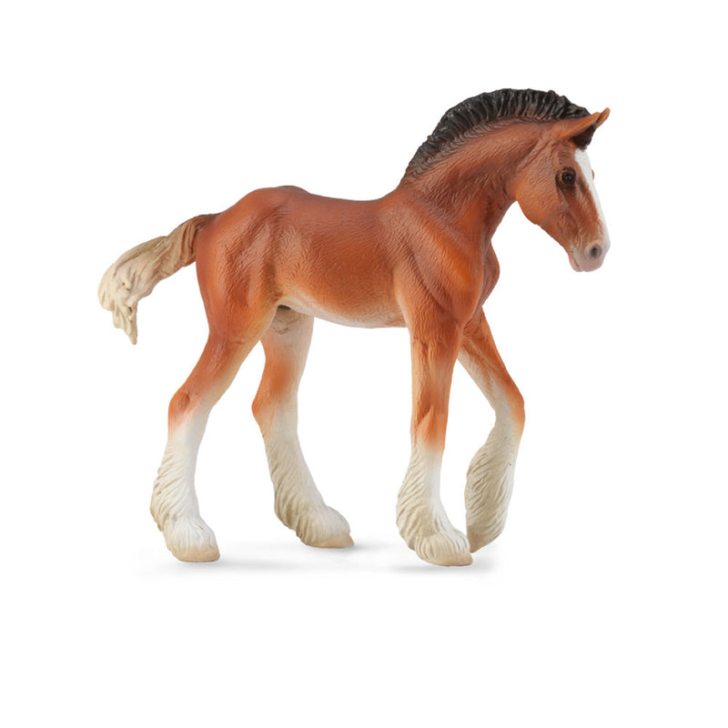 CollectA Clydesdale-Fohlen-Figur (mittel)