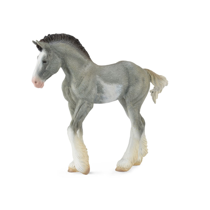 Figure de poulain collection Clydesdale (milieu)