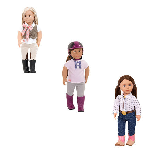 Our Generation Equestrian Fashion Doll 46cm