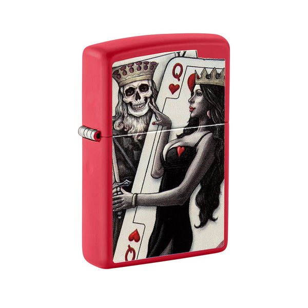 Zippo Skull King Queen Beauty Windproof Lighter