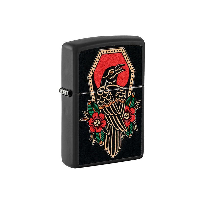 Briquet de la conception de tatouage zippo