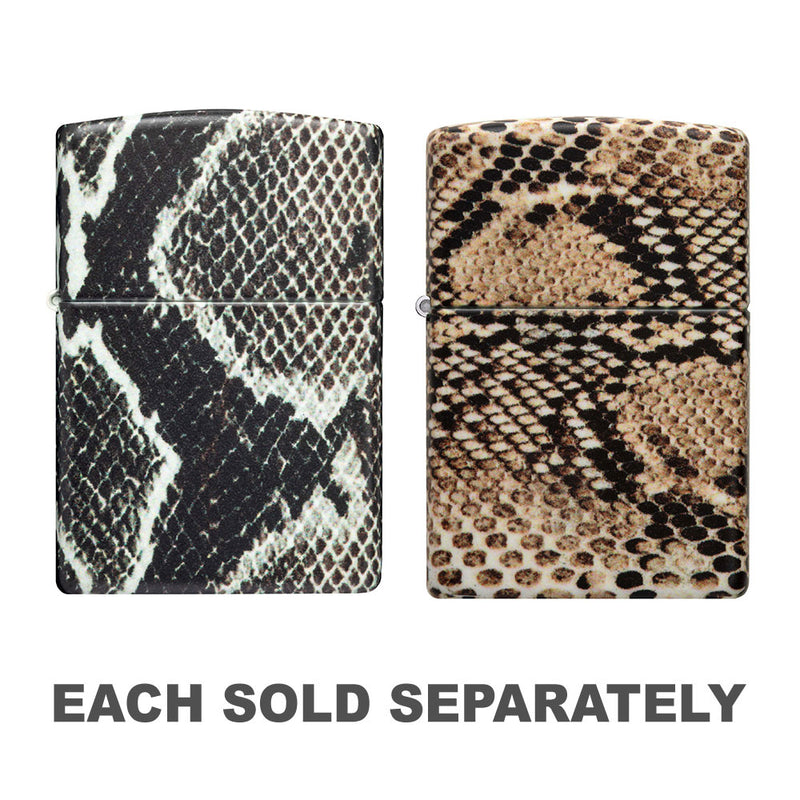 Zippo Snake Skin Design Windproof Lighter