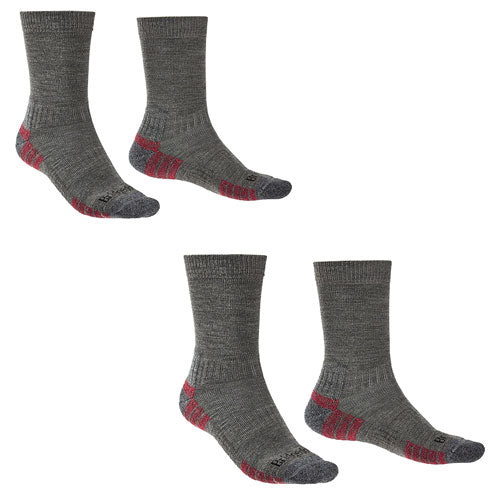 Hike Lightweight Merino Performance Socks (Grey)