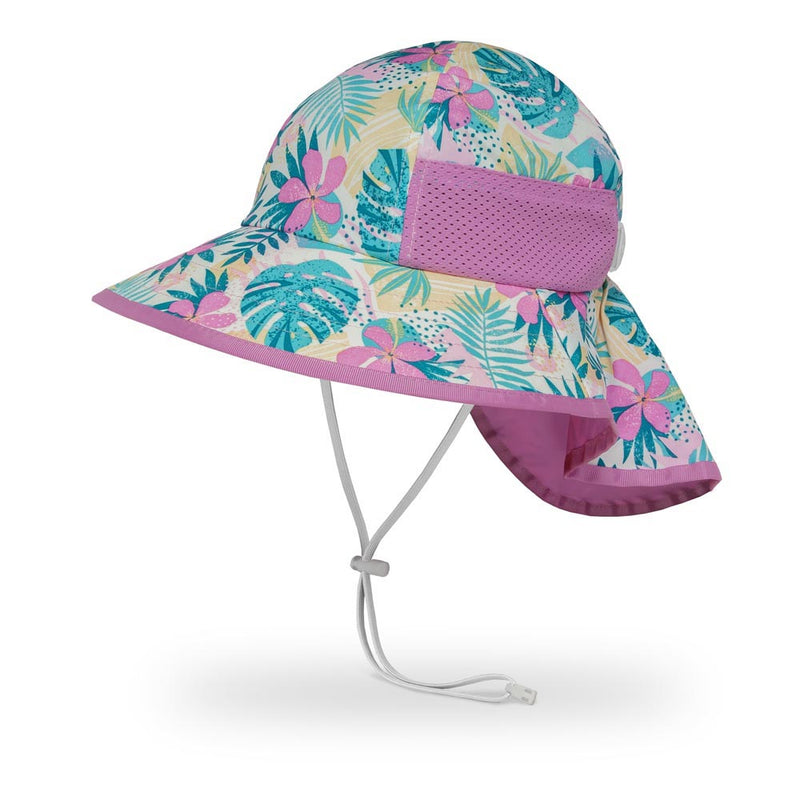 Cappello da gioco per bambini tropicali rosa