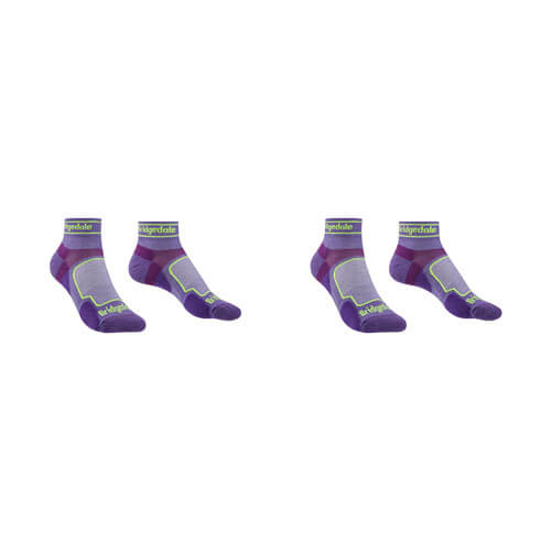 Women's Coolmax Sport Low Socks (Purple)