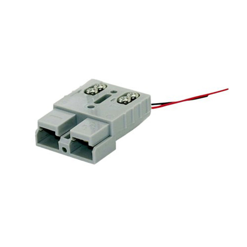 2-Pole Connector with Screw Terminals & LED Indicator 50A