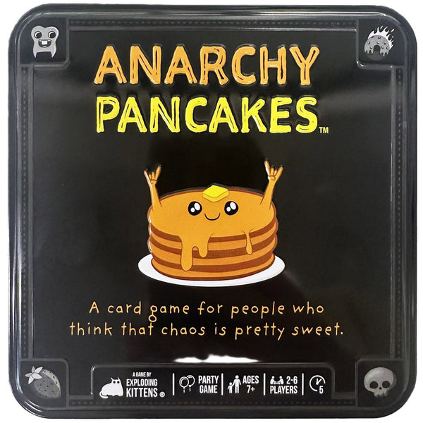 Anarchy Pancakes Tin Box Edition Party Game