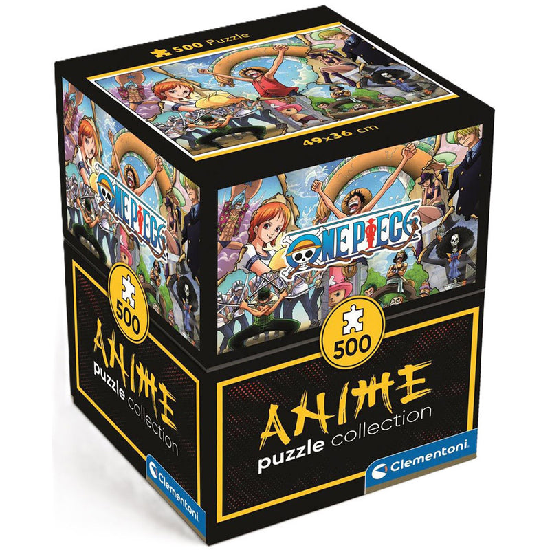 Clementoni HQC Anime Cube One-Piece 500-Piece Puzzle