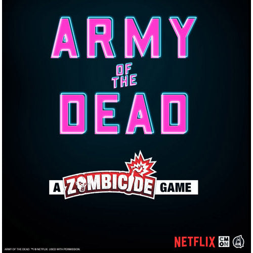 Zombicide Army of the Dead (Standalone Game) Strategy Game