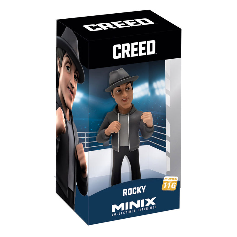 MINIX Creed Rocky Balboa in Leather Jacket 116 Figure