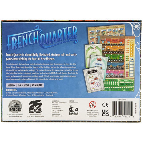 French Quarter Strategy Game