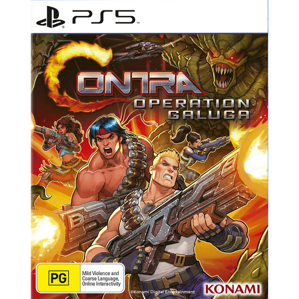 PS5 Contra: Operation Galuga Game