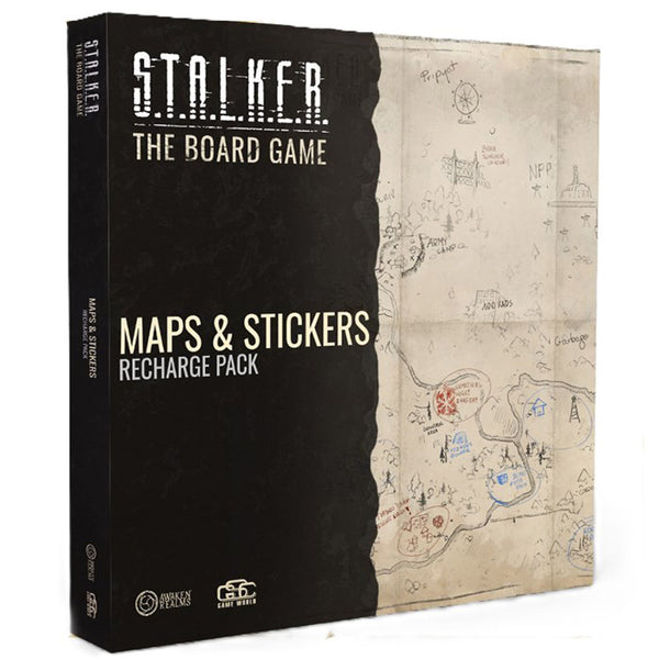 STALKER the Board Game Maps & Stickers Recharge Pack