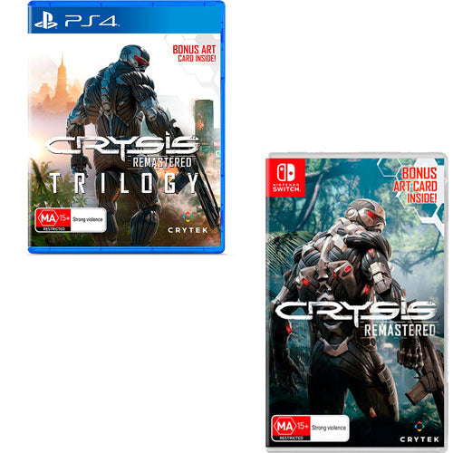 Crysis Remastered Trilogy Videospiel