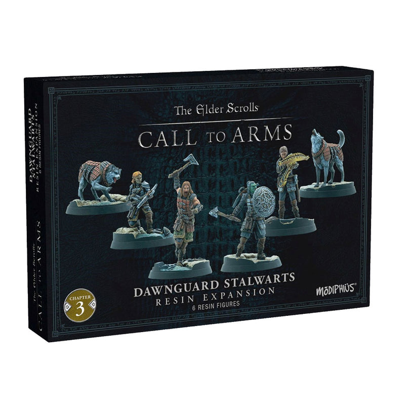 Elder Scrolls Call to Arms Miniaturess Dawnguard Stalwarts