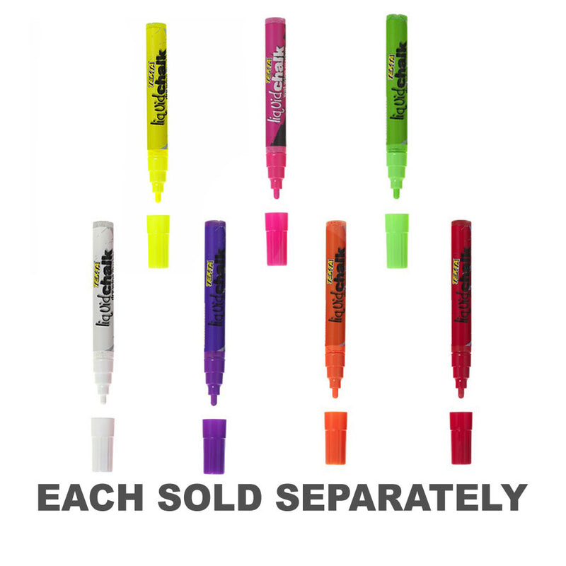 Texta Dry Wipe Liquid Chalk Markers