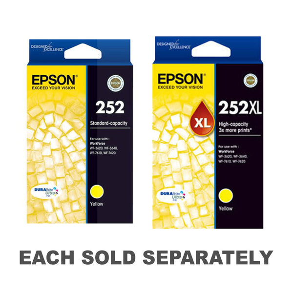 Epson Durabrite Inkjet Cartridge (Ultra Yellow)