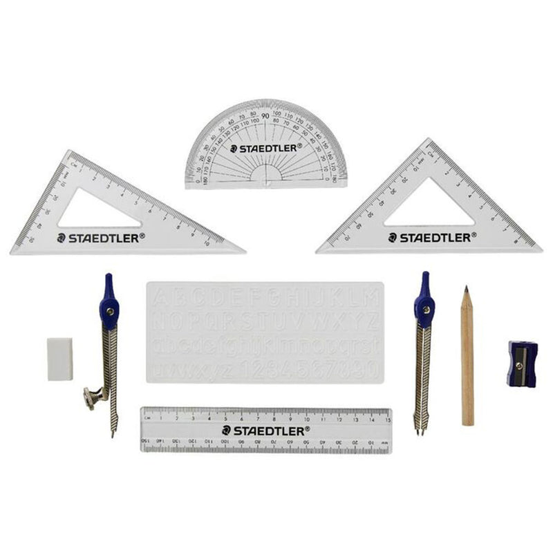 Staedler Noris Club Mathematical Instruments (10pcs)