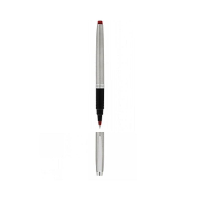 Artline Fine Fine Signature Rolleball Pen Silver Barrel