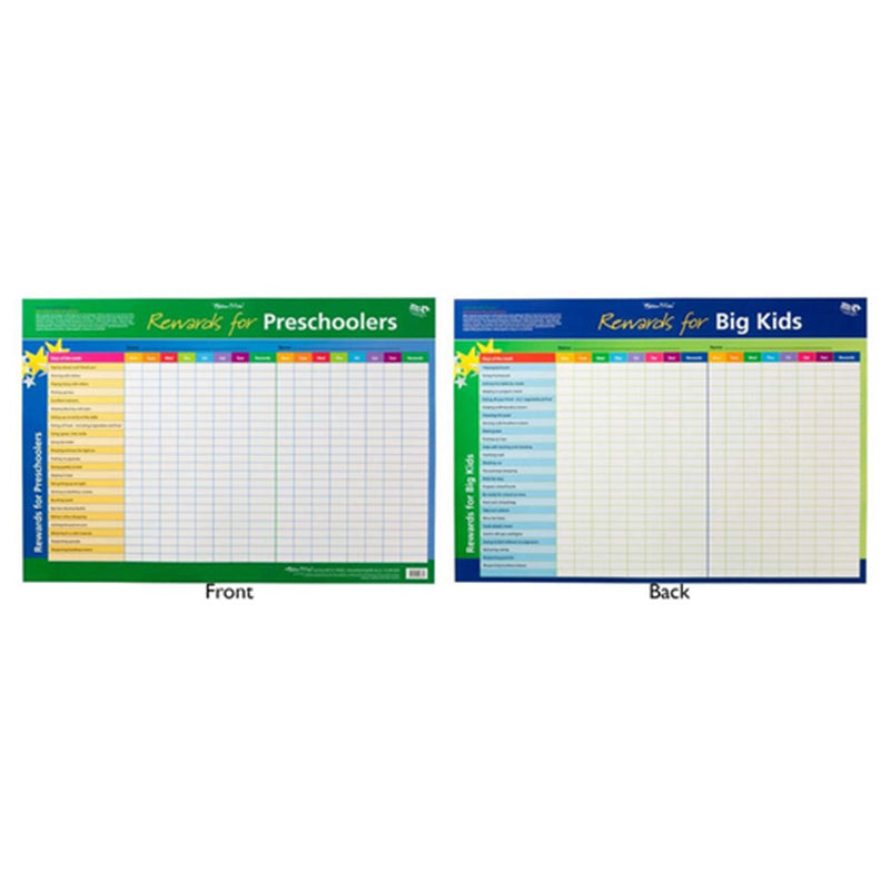 Gllian Miles Rewards For Preschoolers/Big Kids Wall Chart