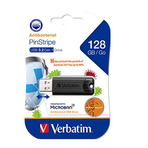 Verbatim Store n Go Microban 3.0 USB Drive (Black)